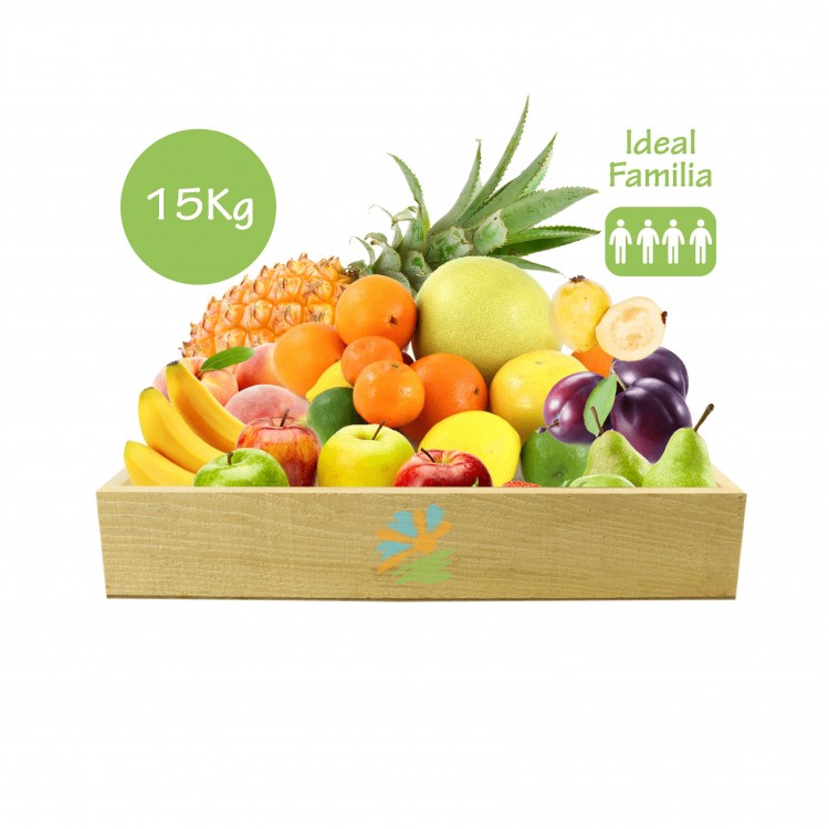 Cesta fruta ecológica - 15Kg
